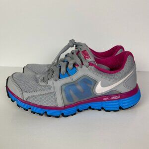 Nike Dual Fusion ST 2 Running Shoes Women's 8 Gray Blue ST2 Sneakers  454240 019